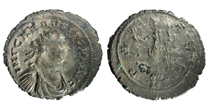 Romano-British coin 287-293