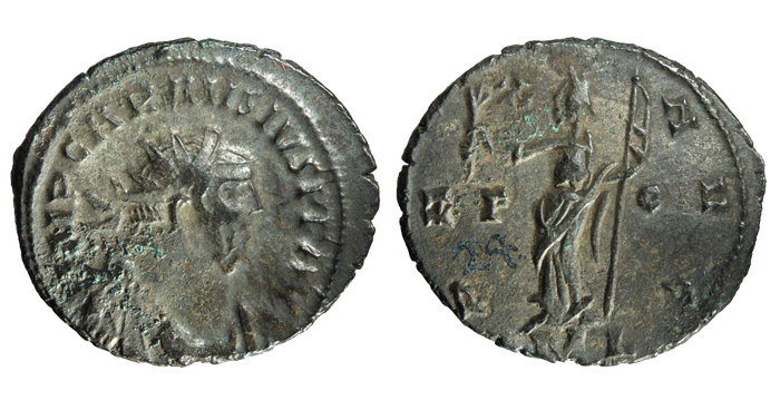 Romano-British coin 287-293