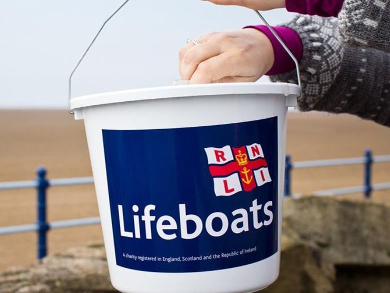 Lifeboats collection bucket